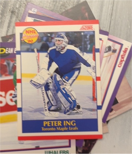 1990-91 Score American #414 Peter Ing — front