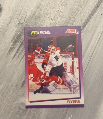 1991 Score #91 Ron Hextall — front