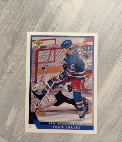 1993-94 Upper Deck #128 Adam Graves — front