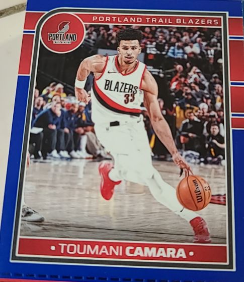 2024-25 Panini Hoops #196 Toumani Camara — front