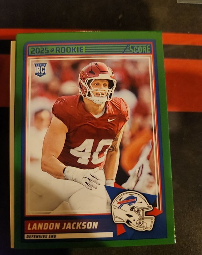 2025 Panini Score #87 Landon Jackson — front