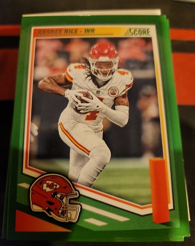 2025 Panini Score #182 Rashee Rice — front