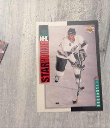 1993-94 Upper Deck NHL Star Rookie #246 Guy Leveque — front