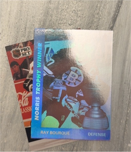 1991-92 Upper Deck Award Winner Holograms #AW5 Ray Bourque — front