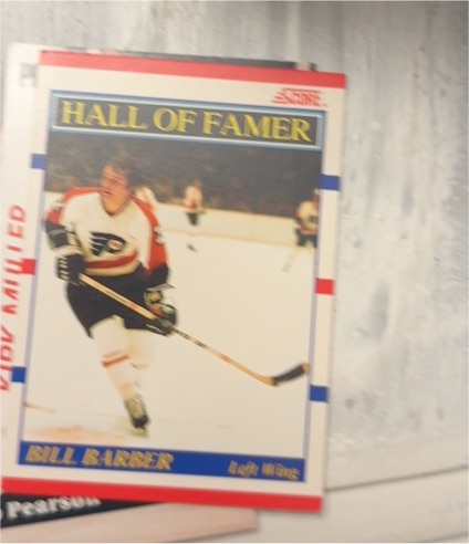 1990 Score #356 Bill Barber — front