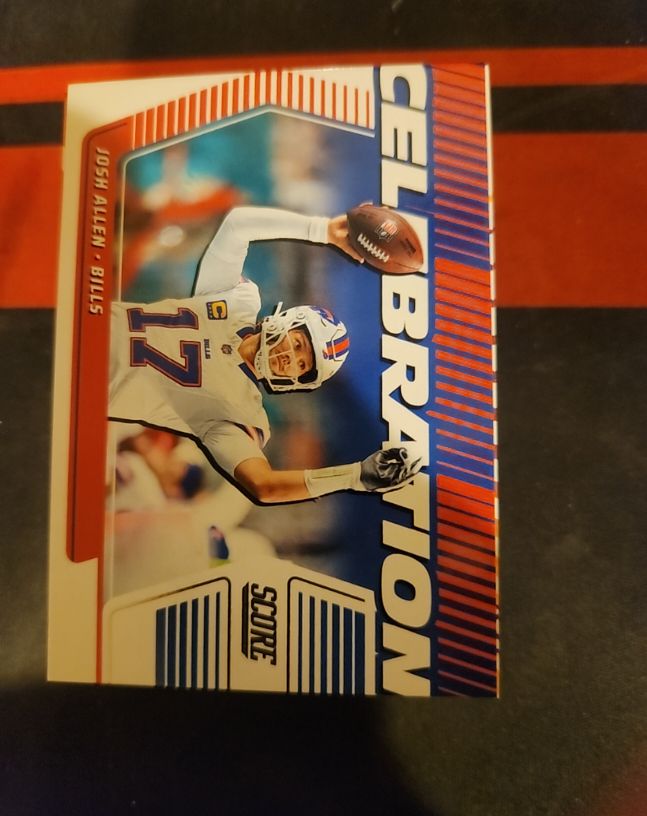 2025 Panini Score Celebration #C-JAL Josh Allen — front