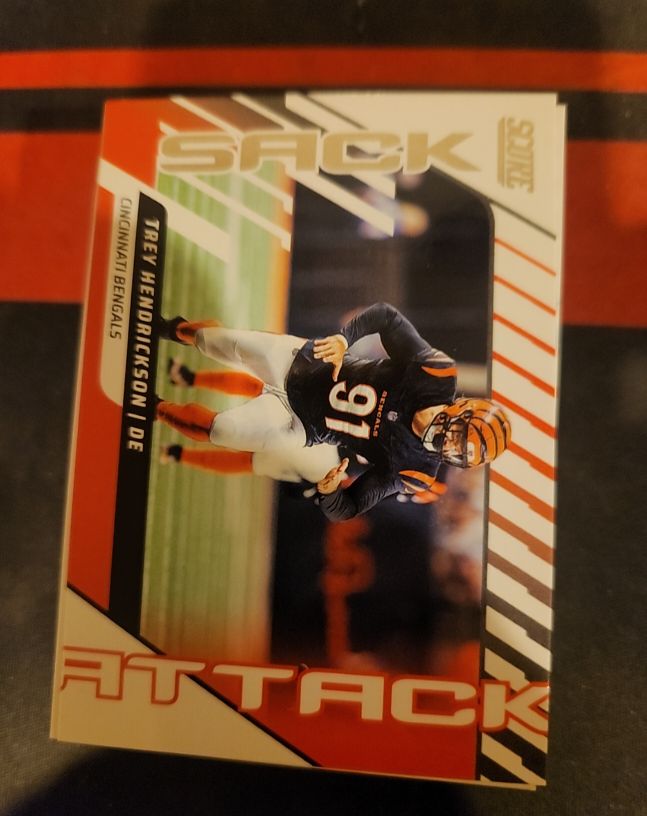 2025 Score Sack Attack Trey Hendrickson — front