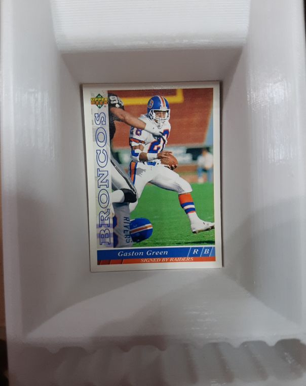 1991 Upper Deck #Rivers Gaston Green — front