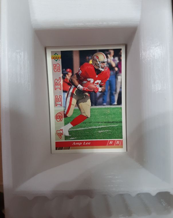 1993 Upper Deck Team 49ers #SF1 Amp Lee — front