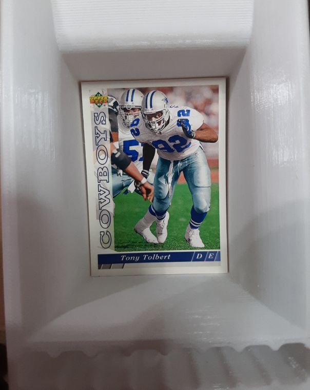 1993 Upper Deck Tony Tolbert Dallas Cowboys — front