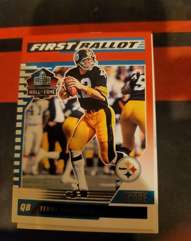 2025 Panini Score First Ballot #10 Terry Bradshaw — front