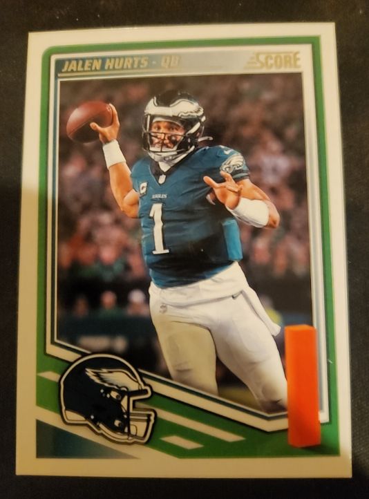 2025 Panini Score #84 Jalen Hurts — front