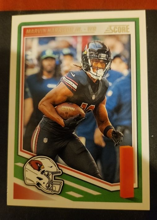 2025 Panini Score #186 Marvin Harrison Jr. — front