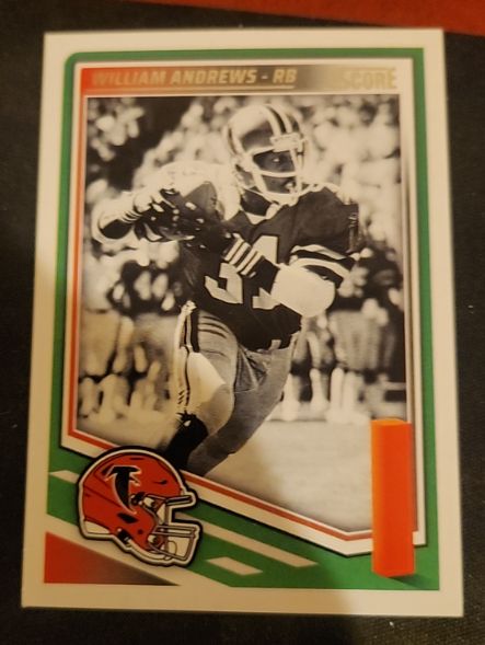 2025 Panini Score #197 William Andrews — front