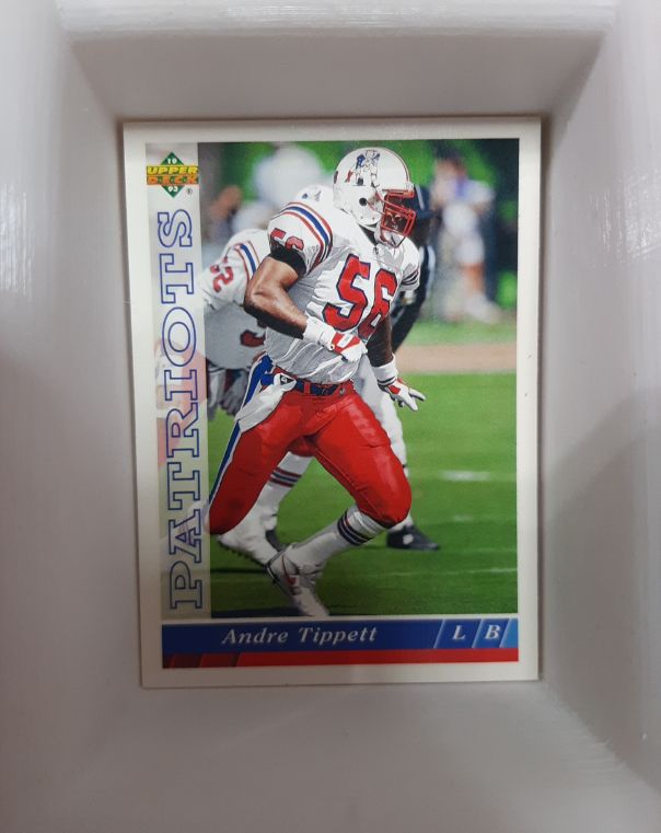 1993 Upper Deck #217 Andre Tippett — front