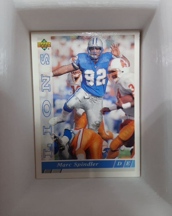 1992 Upper Deck #10 Marc Spindler — front