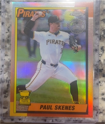 2023 Topps Chrome 35th Anniversary #CTC-PS Paul Skenes — front