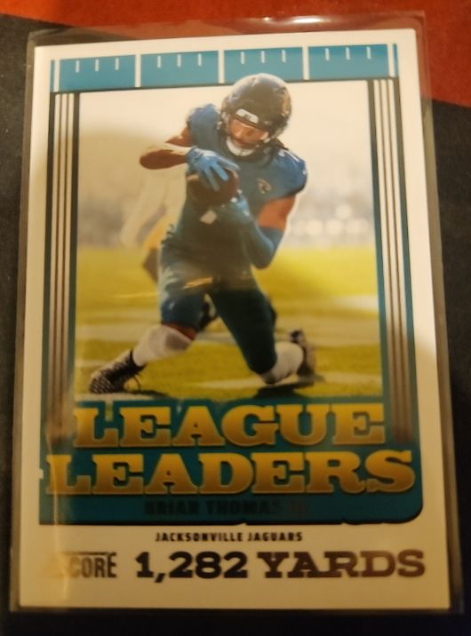2020 Score League Leaders Keelan Cole — front
