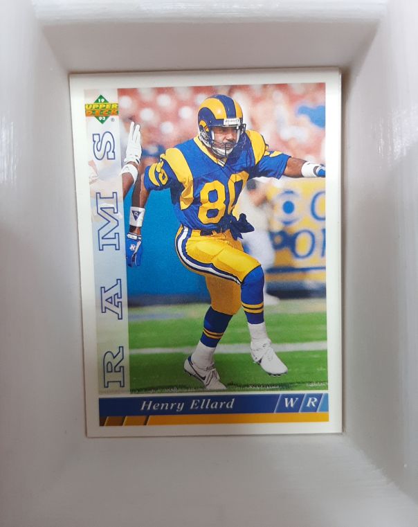 1993 Upper Deck #93 Henry Ellard — front