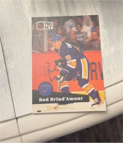 1990 Pro Set #18 Rod Brind'Amour — front