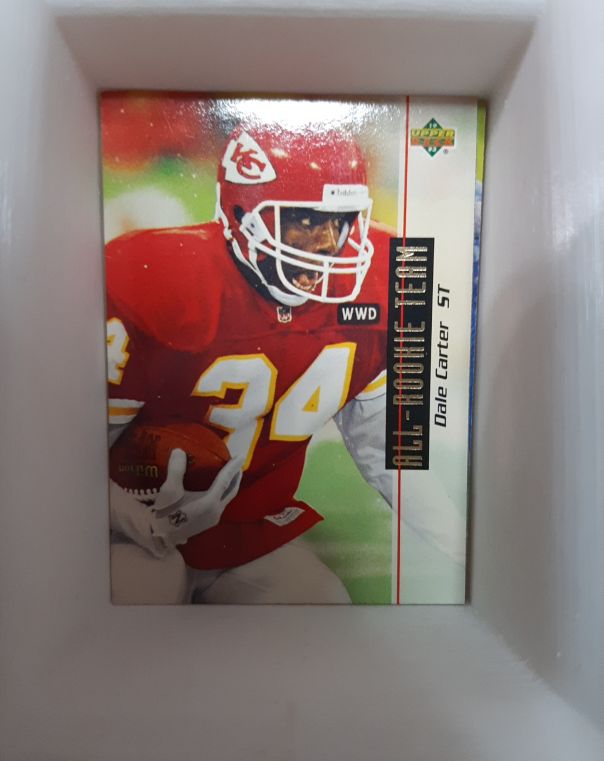 1993 Upper Deck All-Route Team #WWD Dale Carter — front
