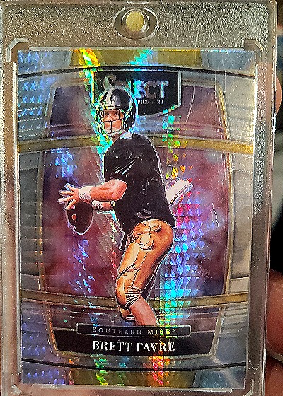 2021 Panini Select #1 Brett Favre — front