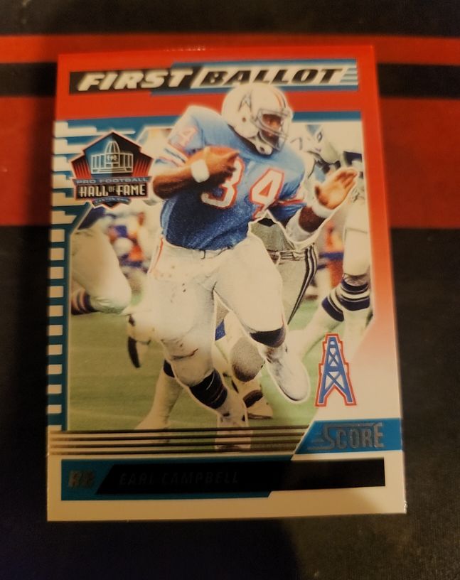 1990 Score #RB Earl Campbell — front