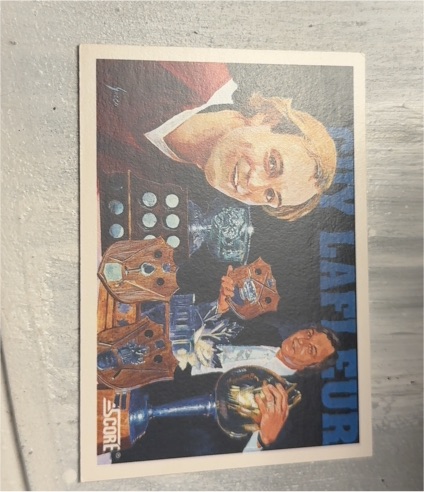 1991 Score #1 Jack Nicklaus — front