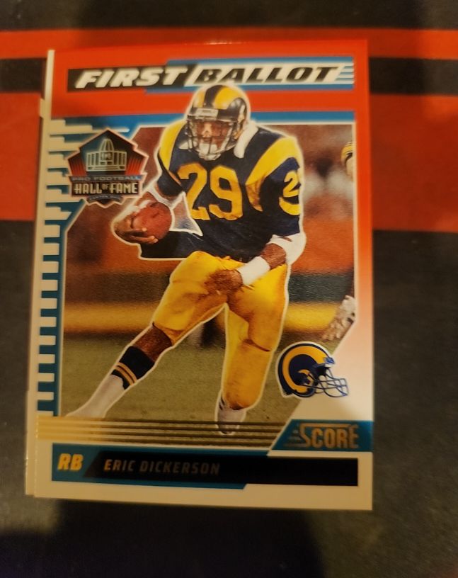 1990 Score #1 Eric Dickerson — front