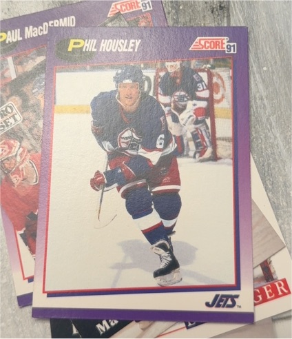 1991 Score #6 Phil Housley — front