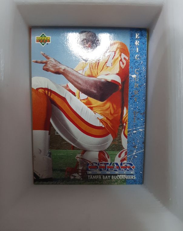 1993 Upper Deck Star #Eric Curry — front