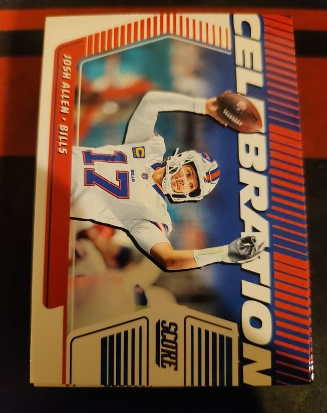 2022 Score Celebration Josh Allen — front