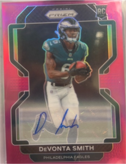 2021 Panini Prizm #320 DeVonta Smith — front
