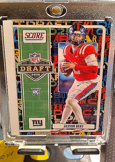 2023 Score Draft #DRAFT Jaxson Dart — front