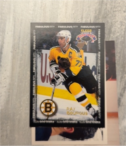 1996 Fleer Ultra #F57 Ray Bourque — front