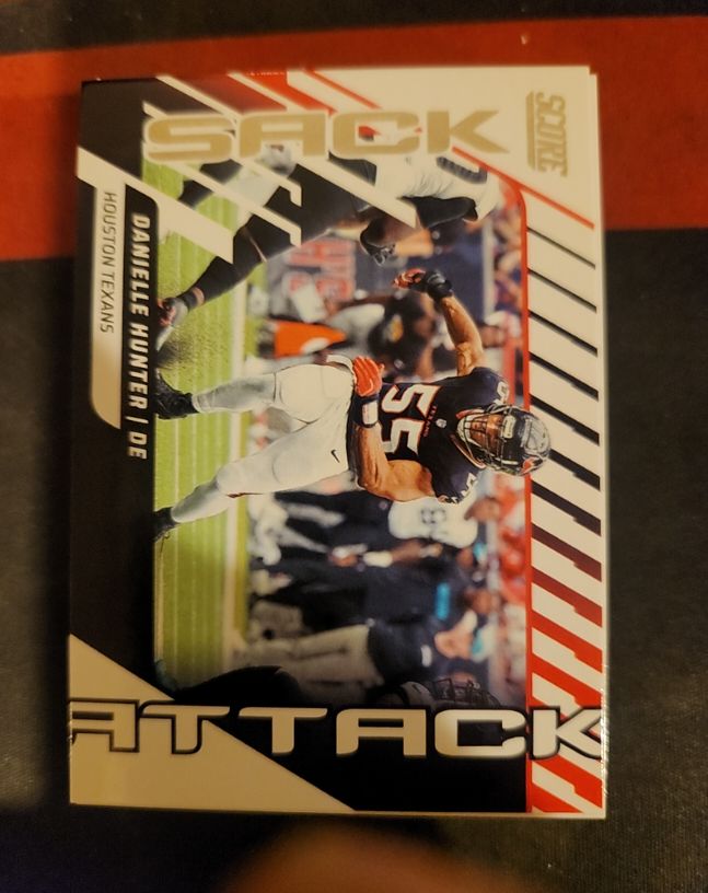 2021 Donruss Shock Attack #SA-DH Danielle Hunter — front