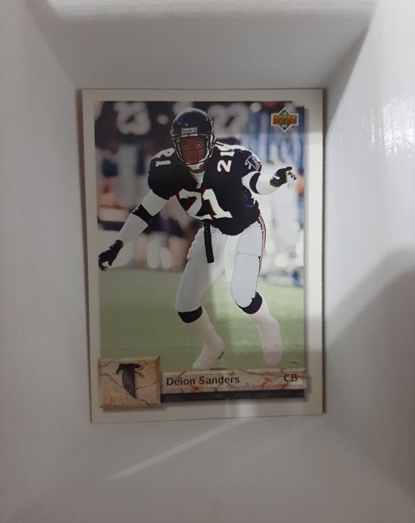 1991 Upper Deck #21 Deion Sanders — front