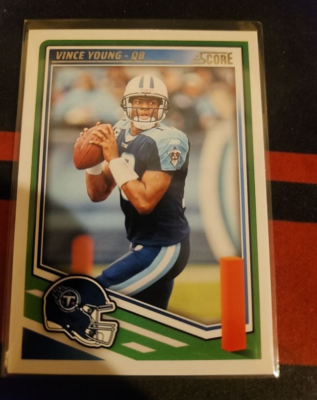 2006 Score Vince Young — front