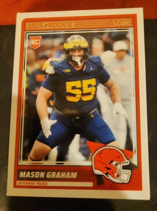 2025 Score Mason Graham Rookie Card — front