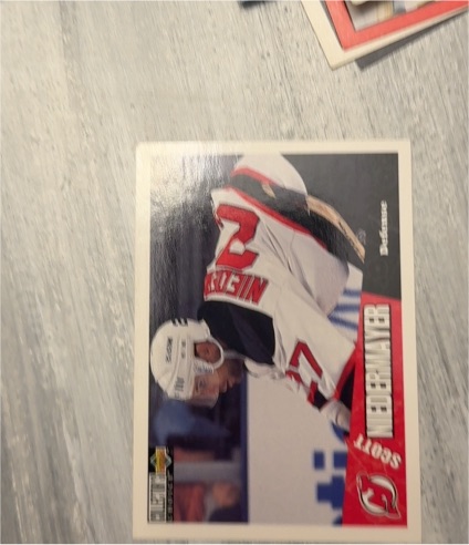 1990 Upper Deck #2 Scott Niedermayer — front