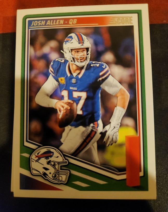 2022 Score #17 Josh Allen — front