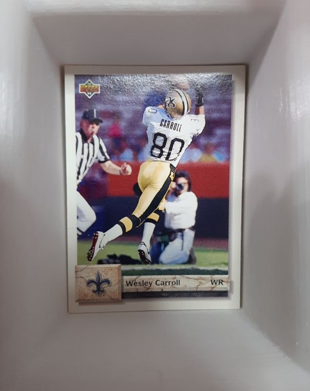 1992 Upper Deck #31 Wesley Carroll — front