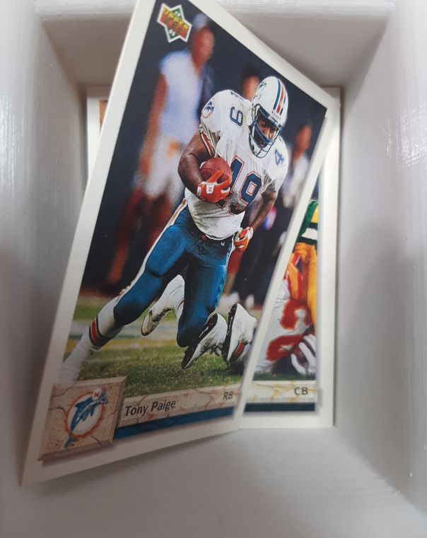 1991 Upper Deck #19 Tony Paige — front