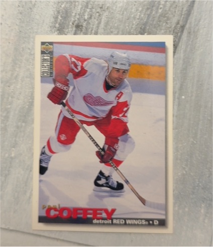 1991 Upper Deck #1 Paul Coffey — front
