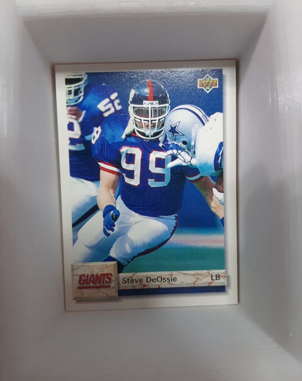1991 Upper Deck #99 Steve DeOssie — front