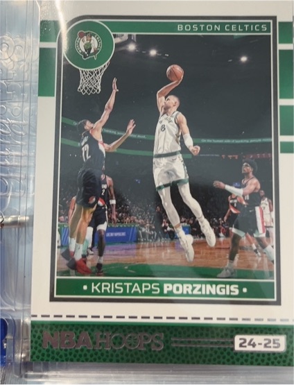 2024 Panini NBA Hoops #24 Kristaps Porzingis — front