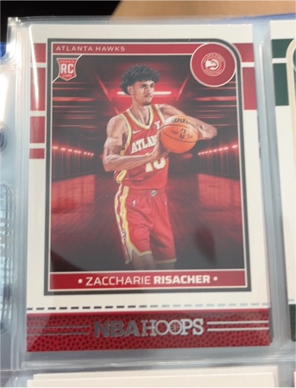 2023 NBA Hoops RC Zaccharie Risacher — front
