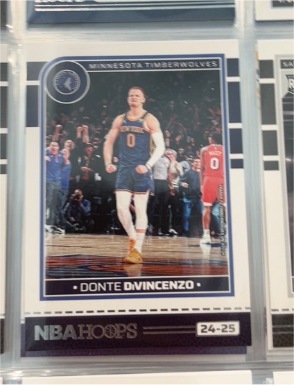 2021 Panini NBA Hoops #24 Donte DiVincenzo — front