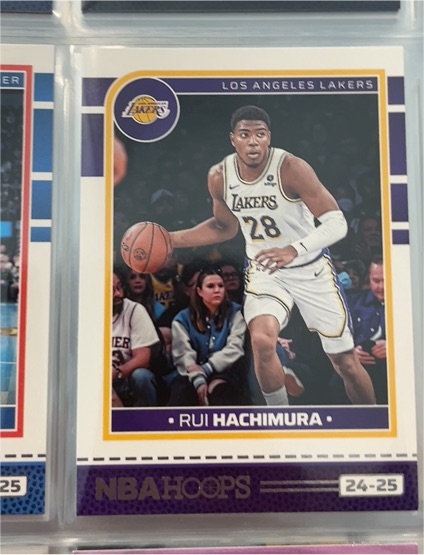 2024 NBA Hoops #24-25 Rui Hachimura — front
