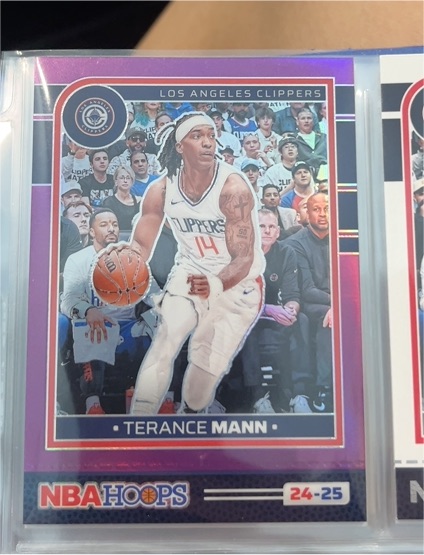 2024 NBA Hoops #24-25 Terance Mann — front